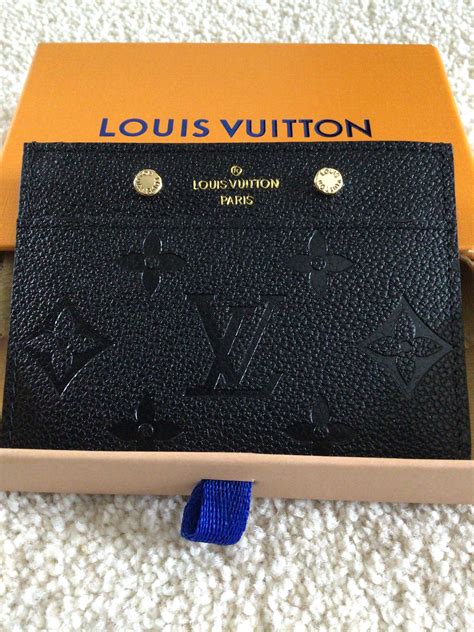 louis vuitton empreinte card holder.